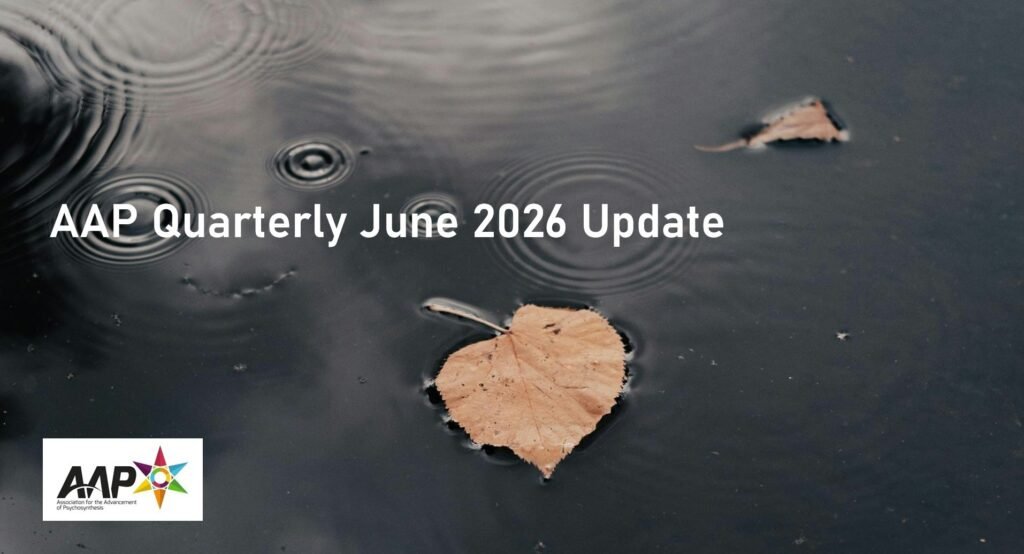 AAP Psychosynthesis Quarterly - Update